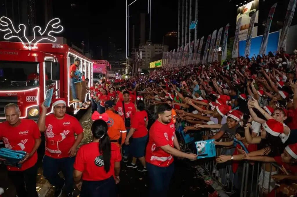 El desfile navideño